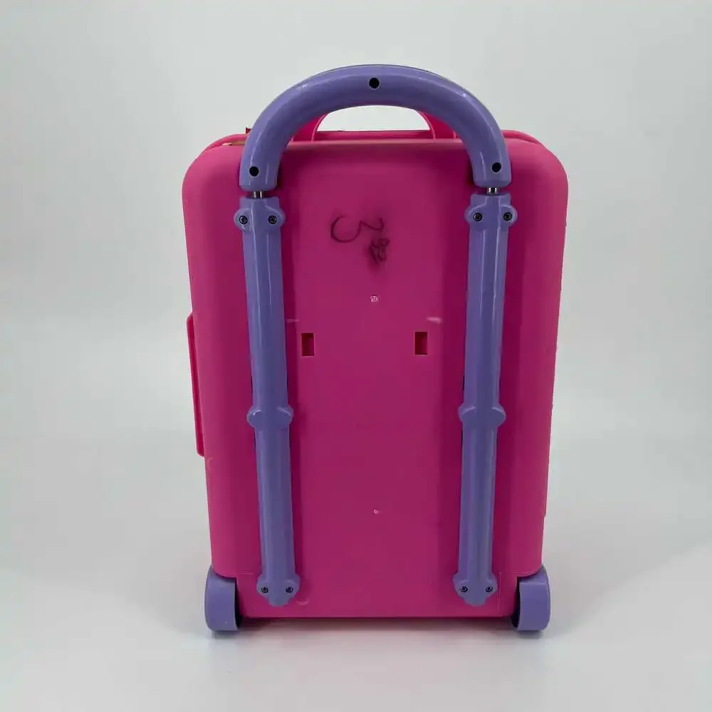 Vintage Mattel 2001 Pink/Purple Barbie Take a Long Doll Trunk